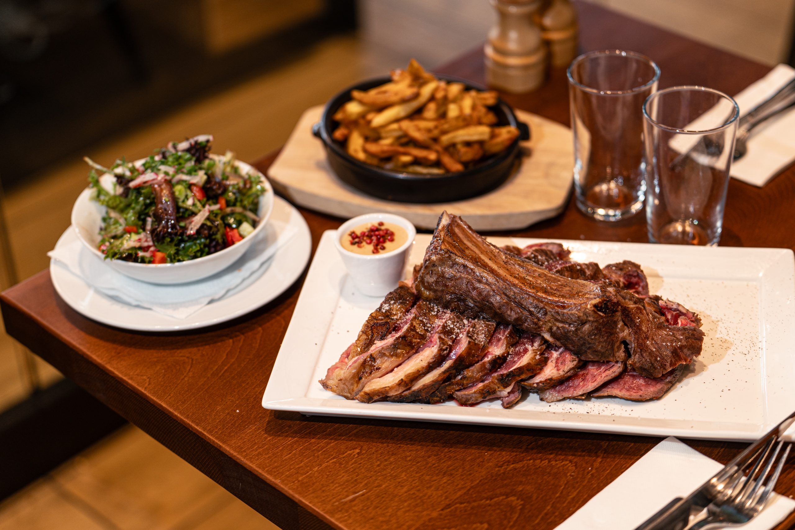CÔTE DE BŒUF GRILLÉE pour 2 (1,2kg)
