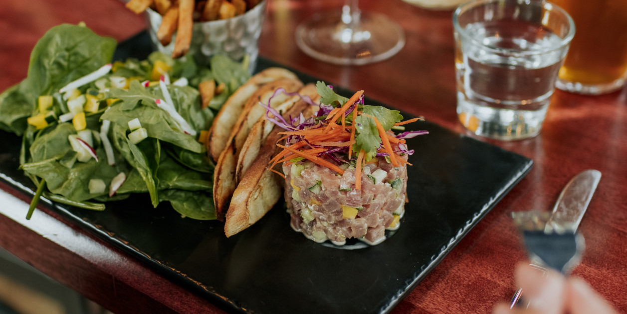 TARTARE DE THON A L’ASIATIQUE